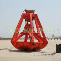 Four Ropes Mechanical Orange Peel Grab Bucket